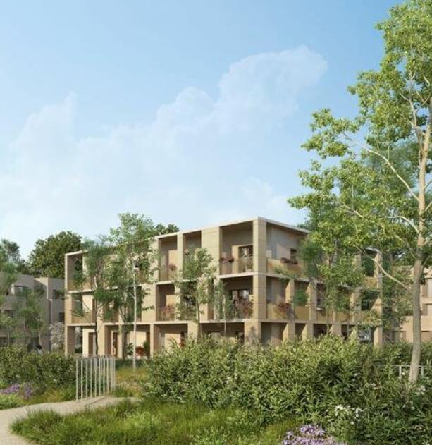 Versailles - Logements, hôtel, groupe scolaire